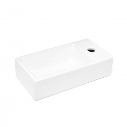 Lavabo SAT Brevis 40,5x20,5 cm trou pour robinet à droite SATBRE4020SR