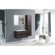 Meuble de salle de bain avec vasque blanc mat Naturel Verona 66x51,2x52,5 cm bois clair