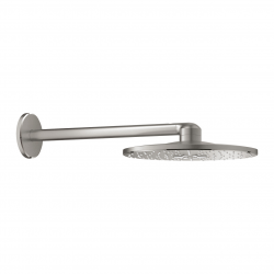 Rainshower Smartactive 310 Set douche de tête 2 jets et bras 430mm, Supersteel