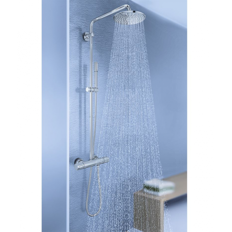 Rainshower® System 210 Colonne de douche avec mitigeur thermostatique  (27032001) - Akaaz