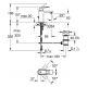 Eurocube Mitigeur monocommande 1/2" LavaboTaille S (2312700E)