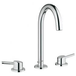 Mélangeur lavabo L 3 trous 1/2 Concetto, Chrome