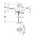 Eurocube Mitigeur monocommande 1/2" LavaboTaille S (2313200E)