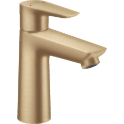 Mitigeur lavabo 110 avec tirette* et vidage bronze brosse
