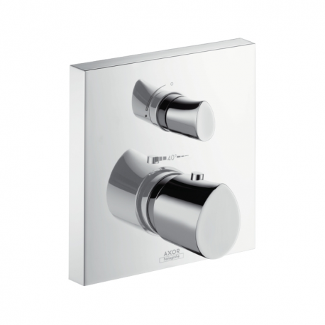 STARCK ORGANIC Set de finition pour thermostatique encastré avec robinet d'arrêt (12715000)