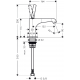 Robinet de lave-mains ( 36105000)