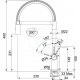 Mitigeur monocommande d'évier FN 9630.031, chromé (115.0265.997)