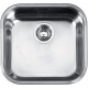 Quadrant - Inox Évier QAX 610, 3 1/2", 445x415 mm + siphon (101.0286.031)