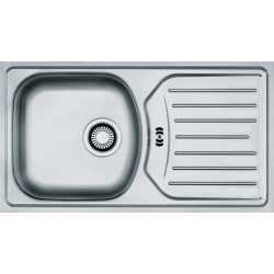 Evier ETHOS 3 ETN 614 ,780x435 mm + siphon, Inox