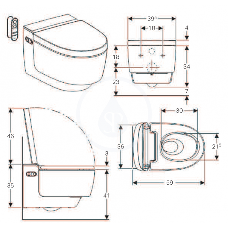 EMBRANCHEMENT EN Y GEBERIT AQUACLEAN