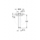 Bras de douche 142mm Rainshower pour plafonnier