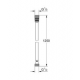 Flexible douche Silverflex 1250mm, Chrome
