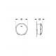 Vidage baignoire Talentofill, Chrome