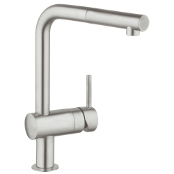 Mitigeur évier Minta douchette exctractible, Supersteel