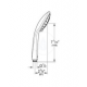 Douchette Euphoria 110 Duo 2 jets, Chrome