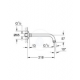 Bras de douche Relexa, Chrome