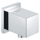 Coude à encastrer Euphoria Cube, Chrome