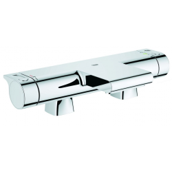 Mitigeur bain/douche thermostatique Grohtherm, Chrome