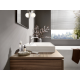 Vivenis Mitigeur de lavabo 80 avec tirette et vidage, bec cascade, chrome (75010000)