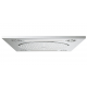 Douche de tête encastrée Rainshower F Série 15" 3 jets, Chrome