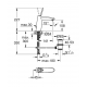 Eurodisc Joy Mitigeur monocommande 1/2" Lavabo Taille M (23427000)