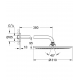 Douche de tête & bras 380mm Rainshower Cosmopolitan, Chrome
