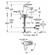 Eurostyle Mitigeur monocommande 1/2" lavabo Taille S (23374003)