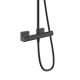 Vernis Shape Colonne de douche 230 1jet avec mitigeur thermostatique, Noir mat (26286670)