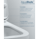 WC suspendu + Abattant ultra-fin avec frein de chute, Noir mat, Ideal Standard Aquablade (T3546V3)