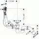  Module Exafill S Écoulement de baignoire pour Bacs normaux (58115180)