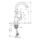 Talis S² Variarc. Mitigeur cuisine (14870000)