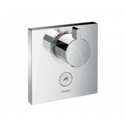 Set de finition pour mitigeur thermostatique ShowerSelect E encastré + un robinet d’arrêt (15761000)