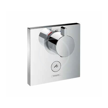Set de finition pour mitigeur thermostatique ShowerSelect E encastré + un robinet d’arrêt (15761000)