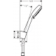 Crometta 100 Vario / Porter'S set 1,60 m DN15 (26667400)