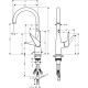 Talis S 260 mitigeur de cuisine