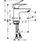 Talis E 80 Mitigeur de lavabo (71701000)