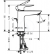 Talis E 110 Mitigeur de lavabo bas débit 3,5l/min