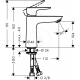 Talis E 110 Mitigeur de lavabo (71711000)