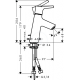 Talis S 80 Mitigeur de lavabo bas débit 3,5l/min