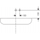Mitigeur de lavabo encastré Talis S, bec 225mm