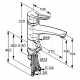 MX Mitigeur d'évier à branchement multiple DN15 (399070562)