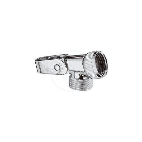 Support pour flexible avec charnière 1/2" Chrome (6053105-00)