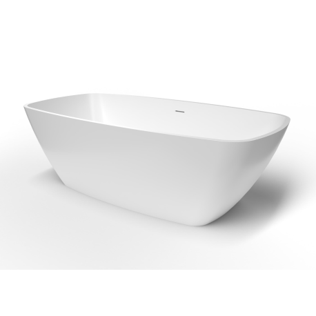 Baignoire ilôt Evelyn 172x87 cm SAT marbre coulé
