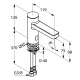 mélangeur électronique de lavabo DN 15