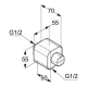 Coude de raccordement (6554505-00)