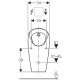Selva Urinoir pour commande d'urinoir à encastrer (116.080.00.1)