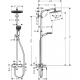 Set de douche Showerpipe Crometta S 240 1jet, mitigeur mécanique (27269000)