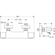 CERATHERM Mitigeur thermostatique douche (A4618AA)