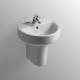 CONNECT lavabo 500 x 420 x 175 mm, blanc (E714601)