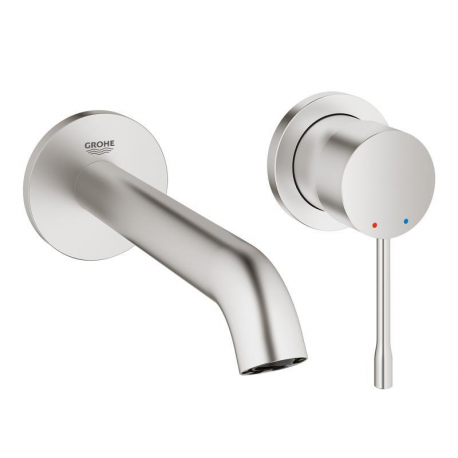 Mitigeur lavabo encastré Essence taille M, Supersteel